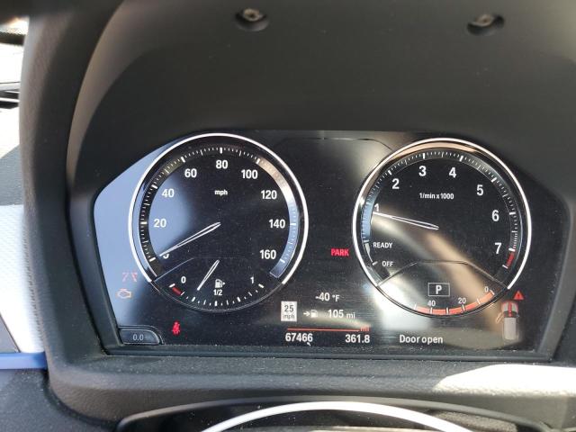 WBXHT3C52K3H34813 - 2019 BMW X1 XDRIVE28I Azul foto 9