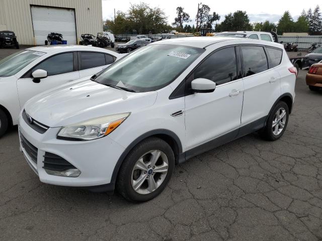 1FMCU0GX4DUA74391 - 2013 FORD ESCAPE SE WHITE photo 1