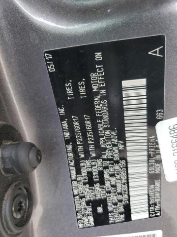 5TDKZ3DC1HS855156 - 2017 TOYOTA SIENNA LE 灰色 照片 13