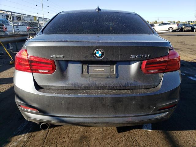 WBA8E5G32HNU43814 - 2017 BMW 320 XI GRAY photo 6