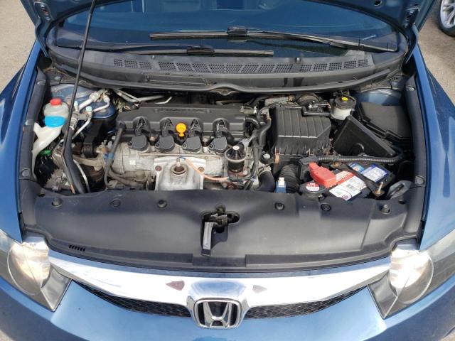 2HGFA1F61AH027599 - 2010 HONDA CIVIC LX-S أزرق صورة 11