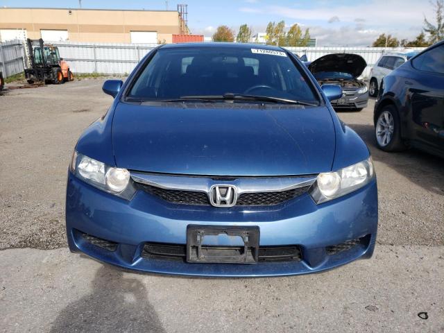 2HGFA1F61AH027599 - 2010 HONDA CIVIC LX-S أزرق صورة 5