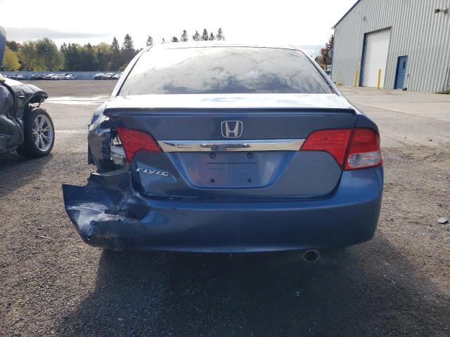 2HGFA1F61AH027599 - 2010 HONDA CIVIC LX-S BLUE photo 6