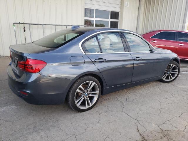 WBA8D9G52HNT91189 - 2017 BMW 330 XI GRAY photo 3