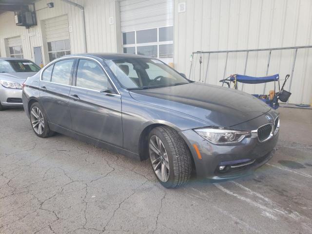 WBA8D9G52HNT91189 - 2017 BMW 330 XI GRAY photo 4