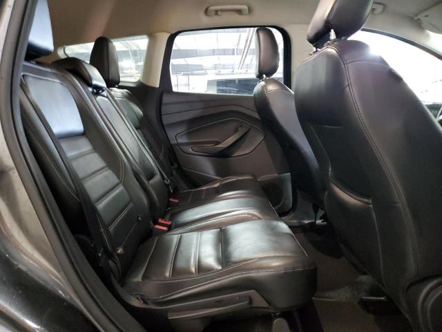 1FMCU9HD8JUB25573 - 2018 FORD ESCAPE SEL ნაცრისფერი ფოტო 11