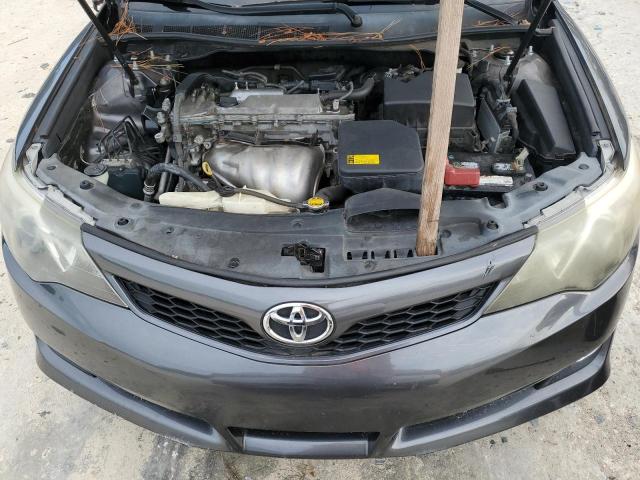 4T1BF1FK4CU176015 - 2012 TOYOTA CAMRY BASE GRAY photo 11