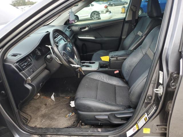 4T1BF1FK4CU176015 - 2012 TOYOTA CAMRY BASE GRAY photo 7