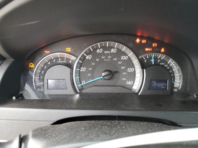 4T1BF1FK4CU176015 - 2012 TOYOTA CAMRY BASE GRAY photo 9