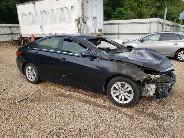 5NPEB4AC9DH560267 - 2013 HYUNDAI SONATA GLS BLUE photo 4