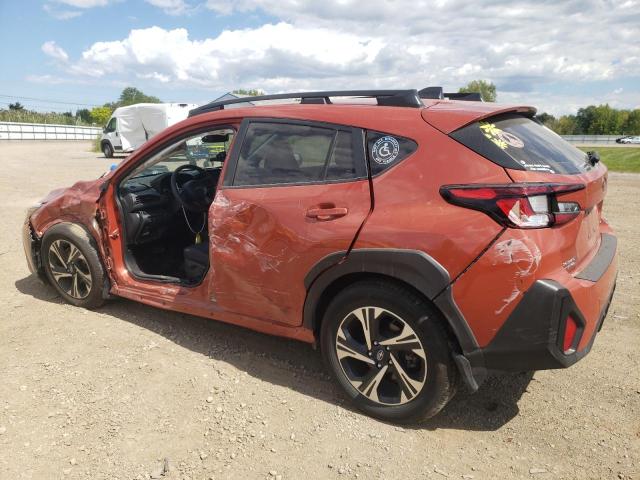 JF2GUADCXRH296450 - 2024 SUBARU CROSSTREK PREMIUM ORANGE photo 2