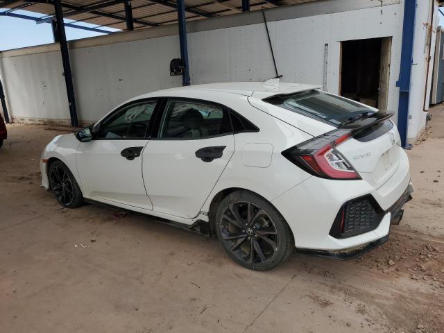 SHHFK7H48HU409444 - 2017 HONDA CIVIC SPORT WHITE photo 2