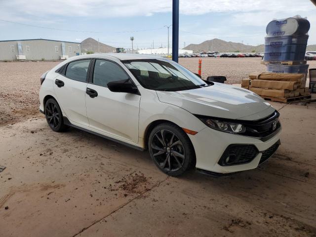 SHHFK7H48HU409444 - 2017 HONDA CIVIC SPORT WHITE photo 4