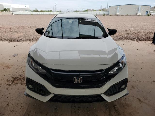 SHHFK7H48HU409444 - 2017 HONDA CIVIC SPORT WHITE photo 5