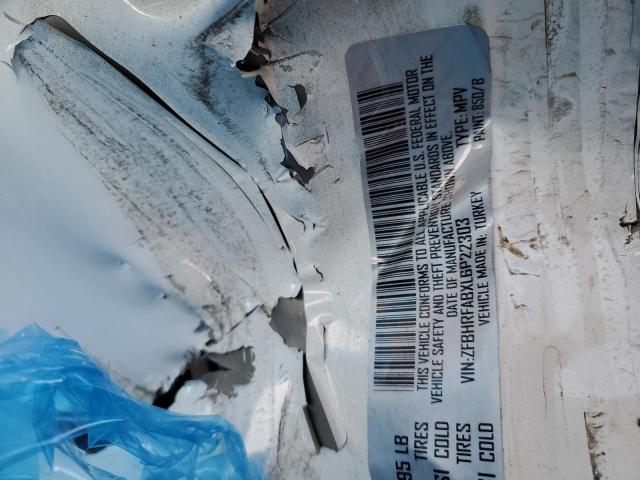 ZFBHRFABXL6P22303 - 2020 RAM PROMASTER თეთრი ფოტო 13