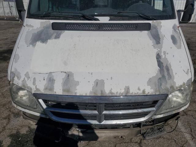 WD0PD744X55834044 - 2005 DODGE SPRINTER 2500 白色 照片 11