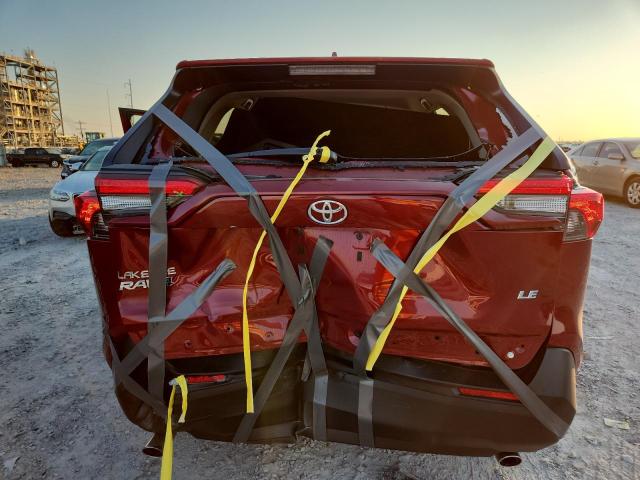 2T3H1RFVXSW367266 - 2025 TOYOTA RAV4 LE BURGUNDY photo 6