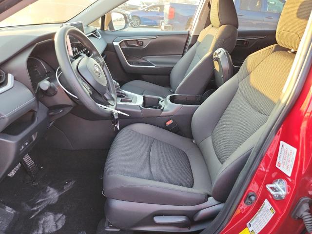 2T3H1RFVXSW367266 - 2025 TOYOTA RAV4 LE BURGUNDY photo 7