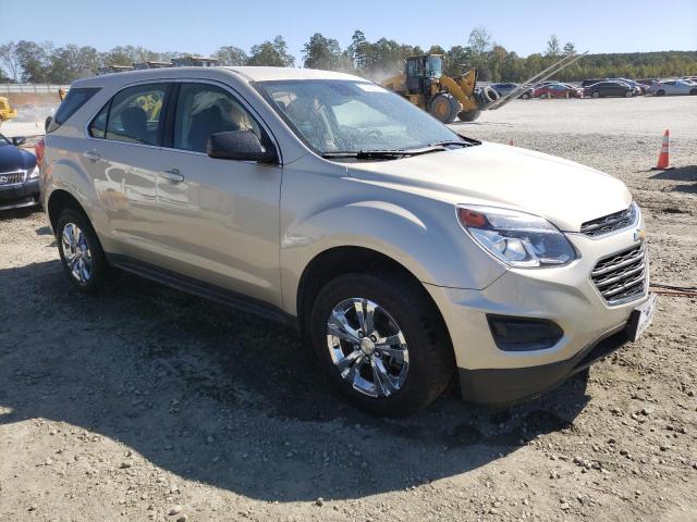 2GNALBEK2G1148108 - 2016 CHEVROLET EQUINOX LS BEIGE photo 4