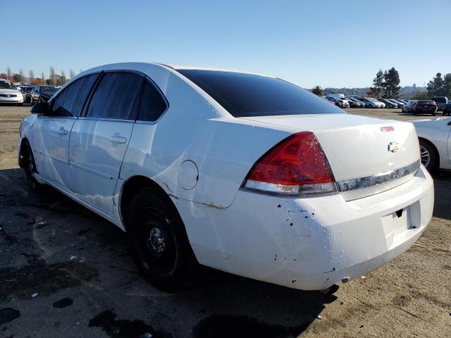 2G1WS55R779298841 - 2007 CHEVROLET IMPALA POLICE WHITE photo 2