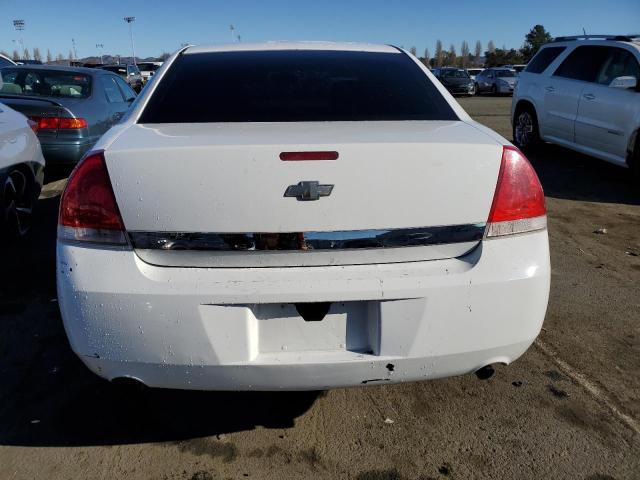 2G1WS55R779298841 - 2007 CHEVROLET IMPALA POLICE WHITE photo 6