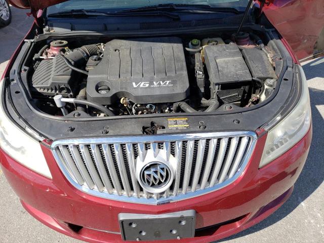 1G4GE5GV2AF221253 - 2010 BUICK LACROSSE CXS MAROON photo 11