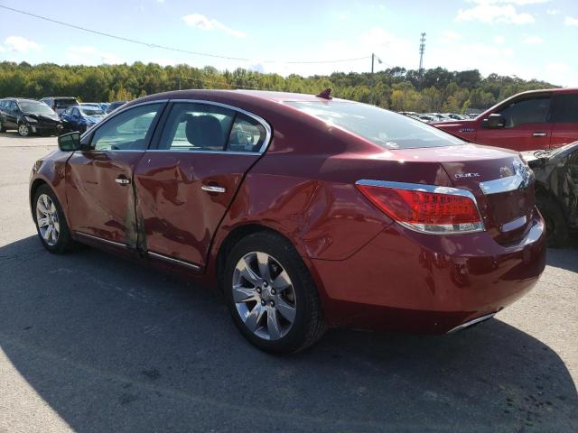 1G4GE5GV2AF221253 - 2010 BUICK LACROSSE CXS MAROON photo 2