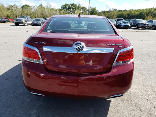 1G4GE5GV2AF221253 - 2010 BUICK LACROSSE CXS MAROON photo 6