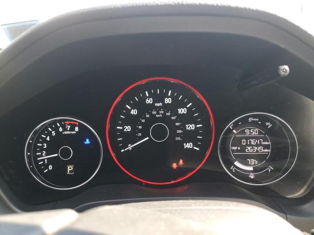 3CZRU6H32NM703384 - 2022 HONDA HR-V LX თეთრი ფოტო 9