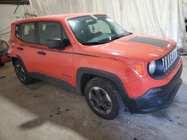 ZACCJAAW9GPC41997 - 2016 JEEP RENEGADE SPORT ORANGE photo 4