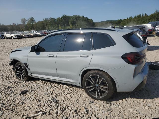 5YM13EC07N9K44162 - 2022 BMW X3 M GRAY photo 2