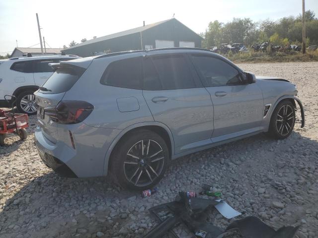 5YM13EC07N9K44162 - 2022 BMW X3 M GRAY photo 3