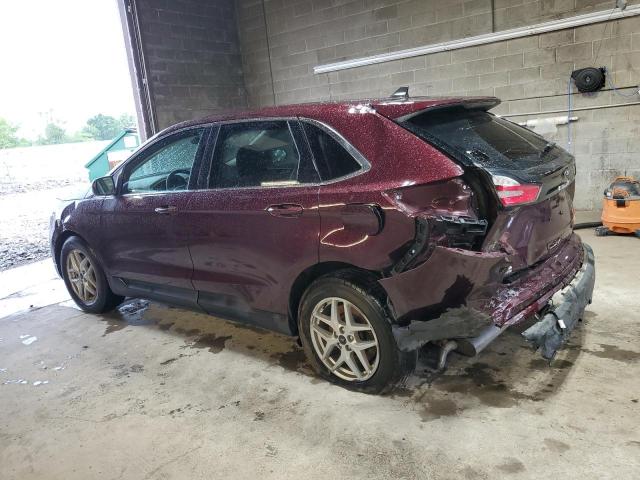 2FMPK4J90RBA29552 - 2024 FORD EDGE SEL ბურგუნდია ფოტო 2