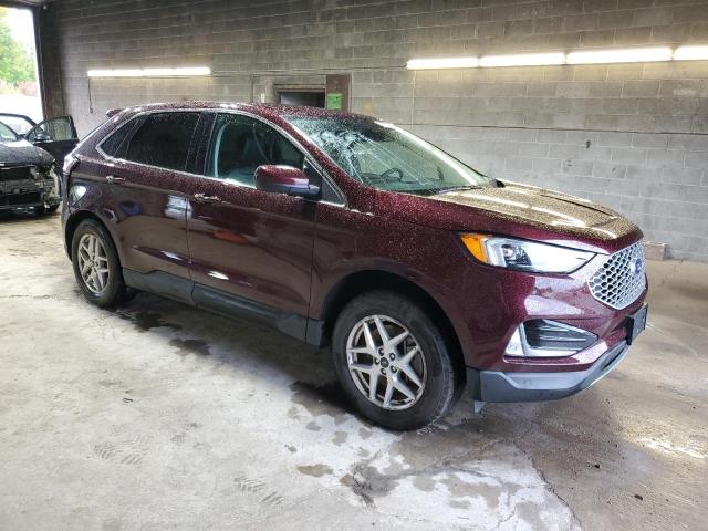 2FMPK4J90RBA29552 - 2024 FORD EDGE SEL ბურგუნდია ფოტო 4