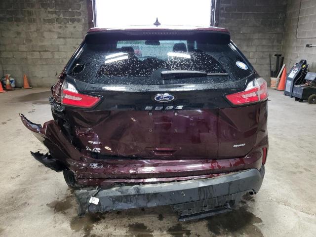2FMPK4J90RBA29552 - 2024 FORD EDGE SEL ბურგუნდია ფოტო 6