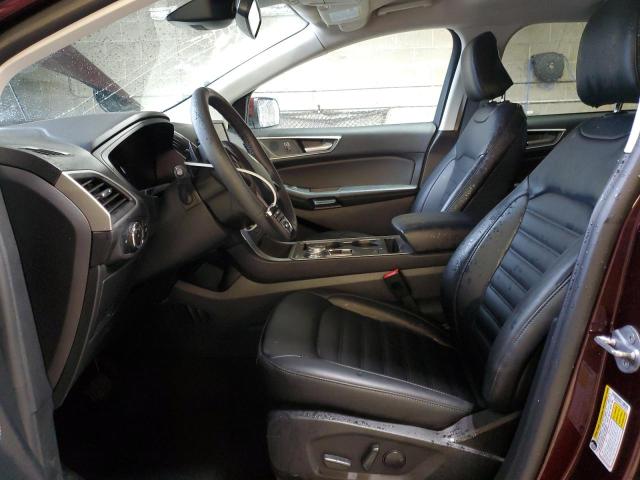 2FMPK4J90RBA29552 - 2024 FORD EDGE SEL ბურგუნდია ფოტო 7