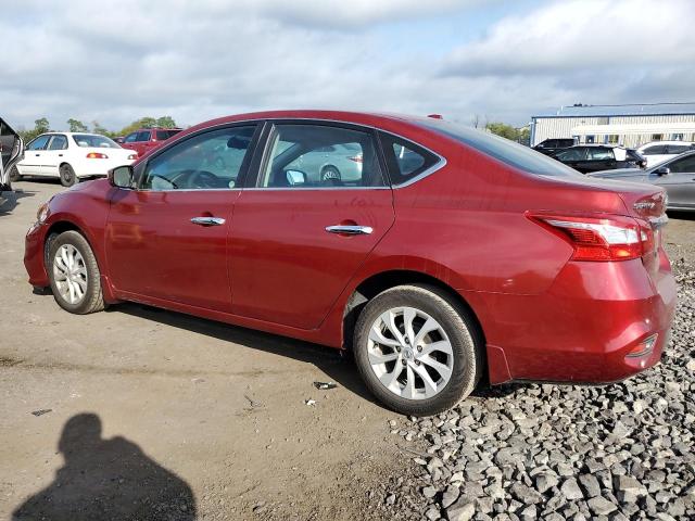 3N1AB7AP3JY339459 - 2018 NISSAN SENTRA S წითელი ფოტო 2