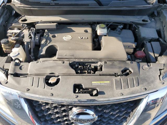 5N1AR2MM5FC707181 - 2015 NISSAN PATHFINDER S BLUE photo 12