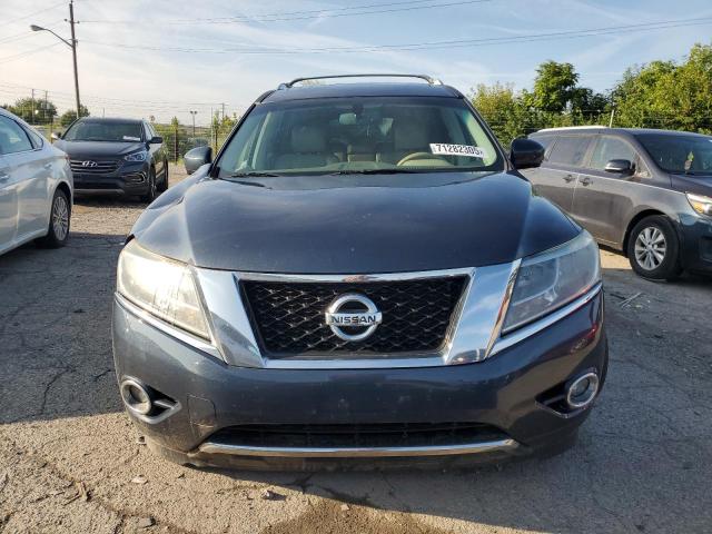 5N1AR2MM5FC707181 - 2015 NISSAN PATHFINDER S BLUE photo 5