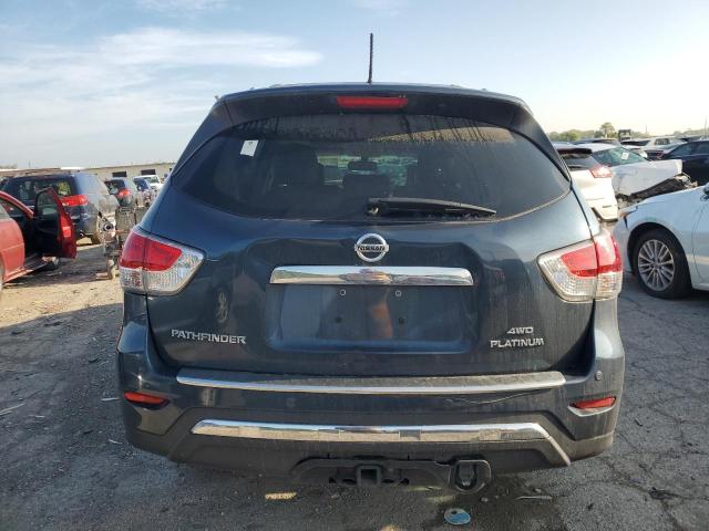 5N1AR2MM5FC707181 - 2015 NISSAN PATHFINDER S BLUE photo 6