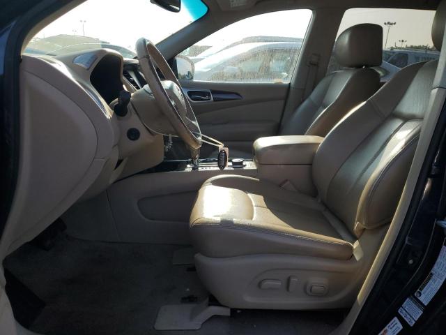 5N1AR2MM5FC707181 - 2015 NISSAN PATHFINDER S BLUE photo 7