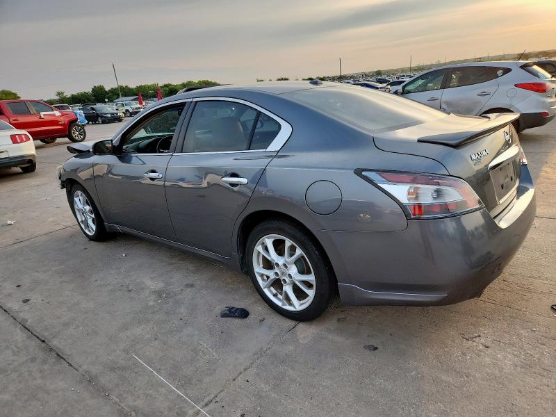 1N4AA5AP4EC466908 - 2014 NISSAN MAXIMA S Boz foto 2