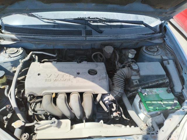 2T1KR32E17C626150 - 2007 TOYOTA COROLLA MA XR SILVER photo 11