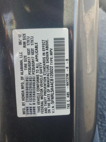 5FNRL5H44CB120022 - 2012 HONDA ODYSSEY EX Boz foto 13