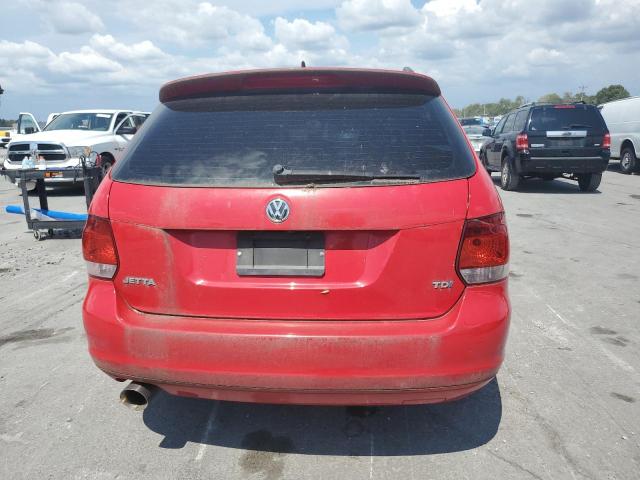 3VWPL7AJ0EM600959 - 2014 VOLKSWAGEN JETTA TDI RED photo 6