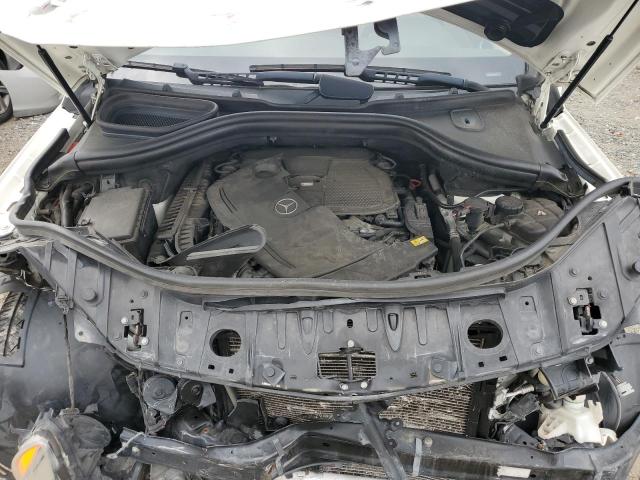 4JGDA5HB9CA041738 - 2012 MERCEDES-BENZ ML 350 4MATIC WHITE photo 11