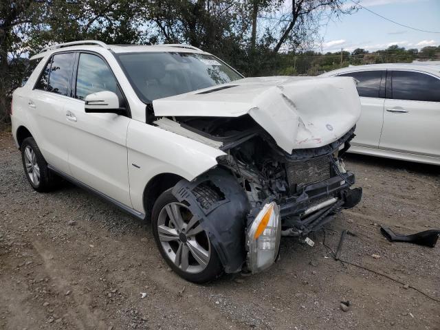 4JGDA5HB9CA041738 - 2012 MERCEDES-BENZ ML 350 4MATIC WHITE photo 4