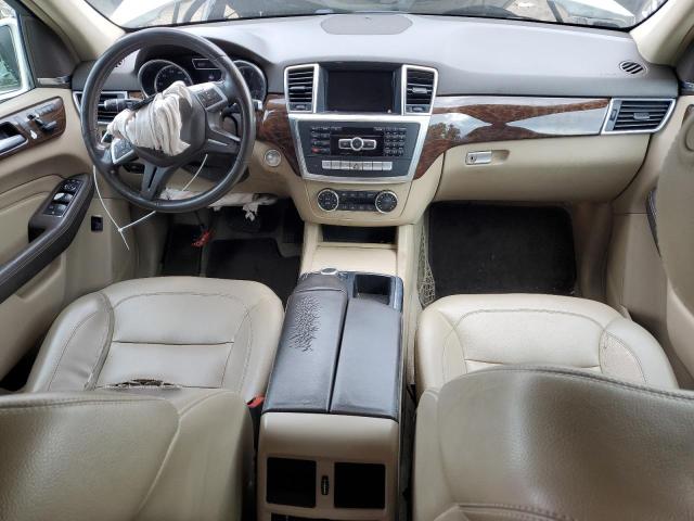 4JGDA5HB9CA041738 - 2012 MERCEDES-BENZ ML 350 4MATIC WHITE photo 8