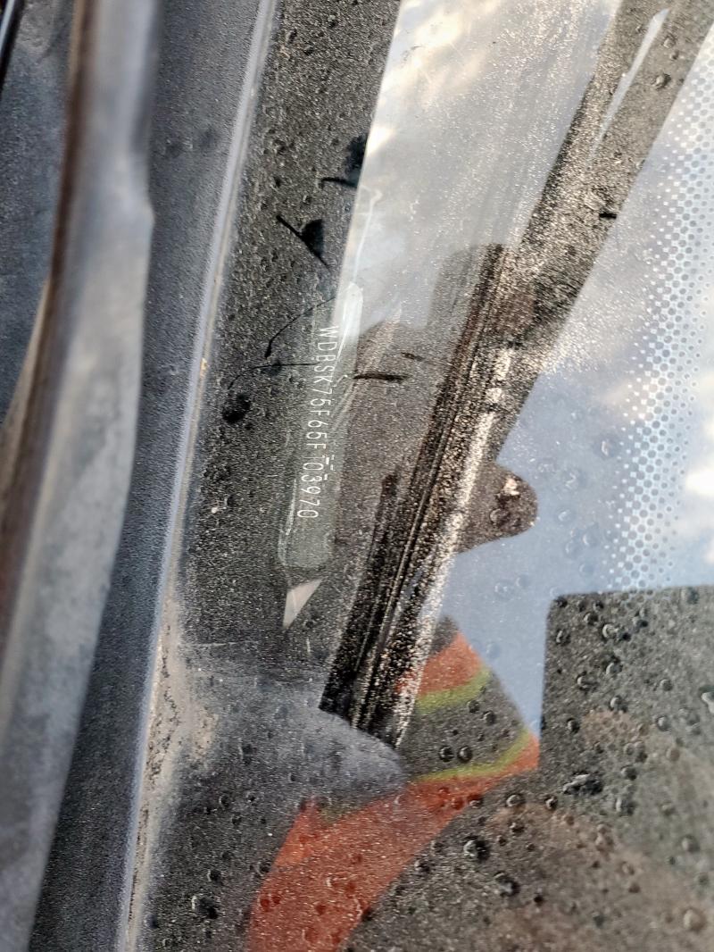 WDBSK75F65F103970 - 2005 MERCEDES-BENZ SL 500 BLACK photo 12