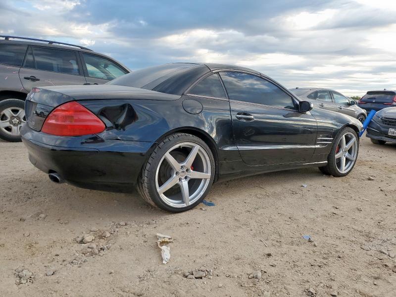 WDBSK75F65F103970 - 2005 MERCEDES-BENZ SL 500 BLACK photo 3